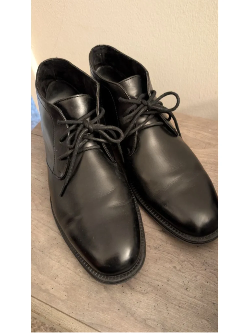 Deer Stags Mens Black Oxford Shoes Size 12M Waterproof